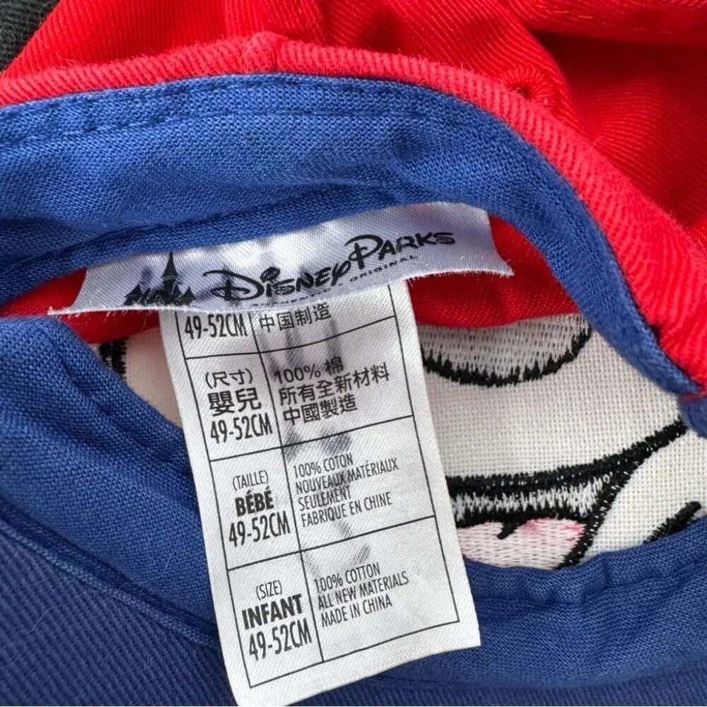 Disney hat Mickey Mouse Cap floppy ears classic ball cap red white blue black